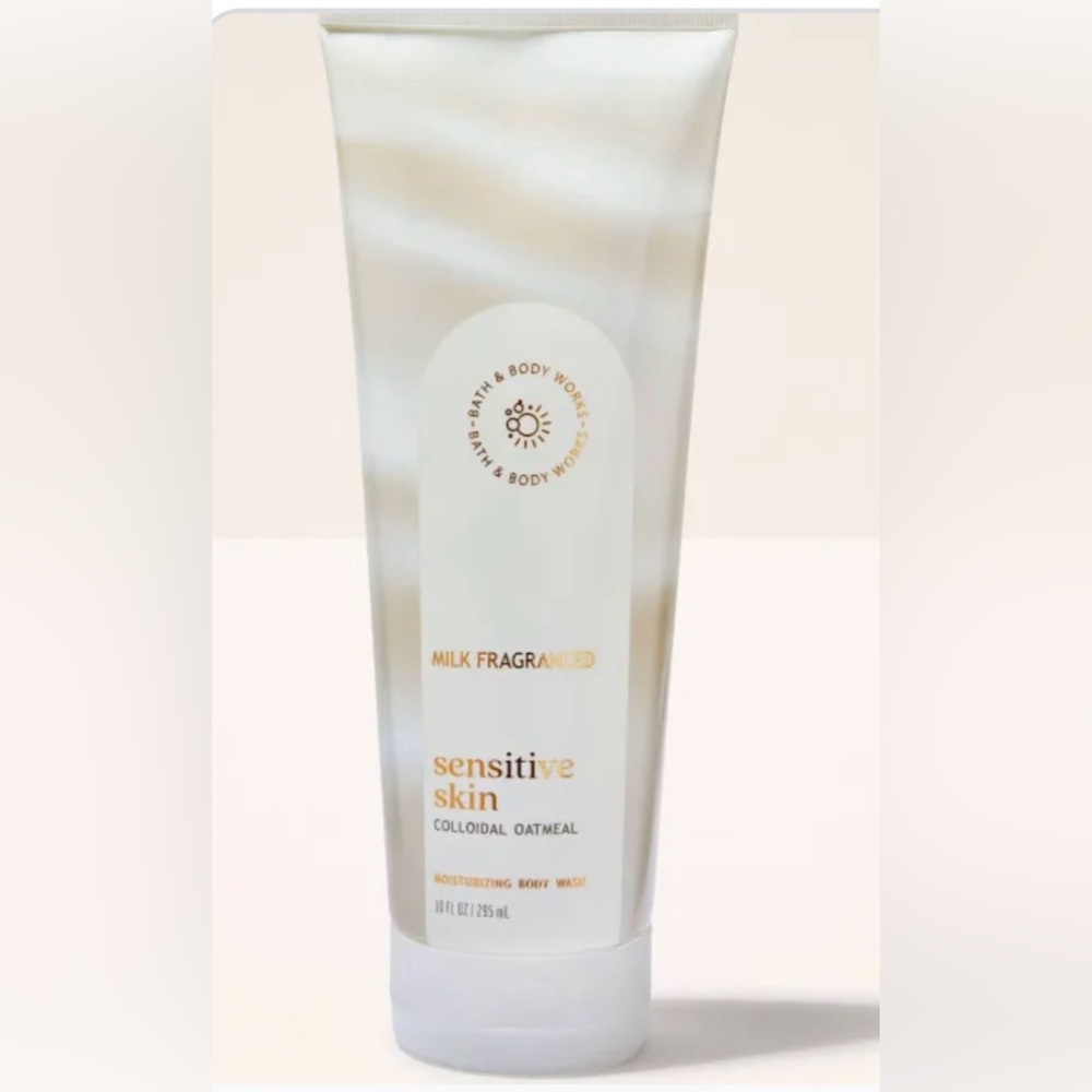Final Price Drop New Bath Body Works Sensitive Skin Milk Moisturizing Body Wash